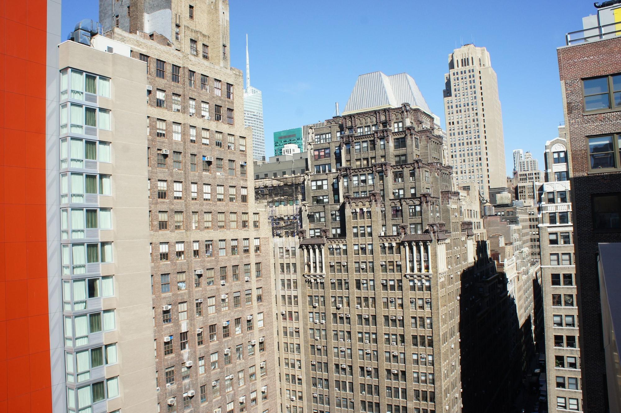 曼哈顿中城时代广场南部惠庭套房酒店 纽约 外观 照片